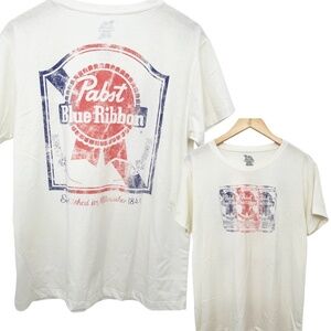 NWOT Pabst Blue Ribbon Graphic T-Shirt Women’s Large